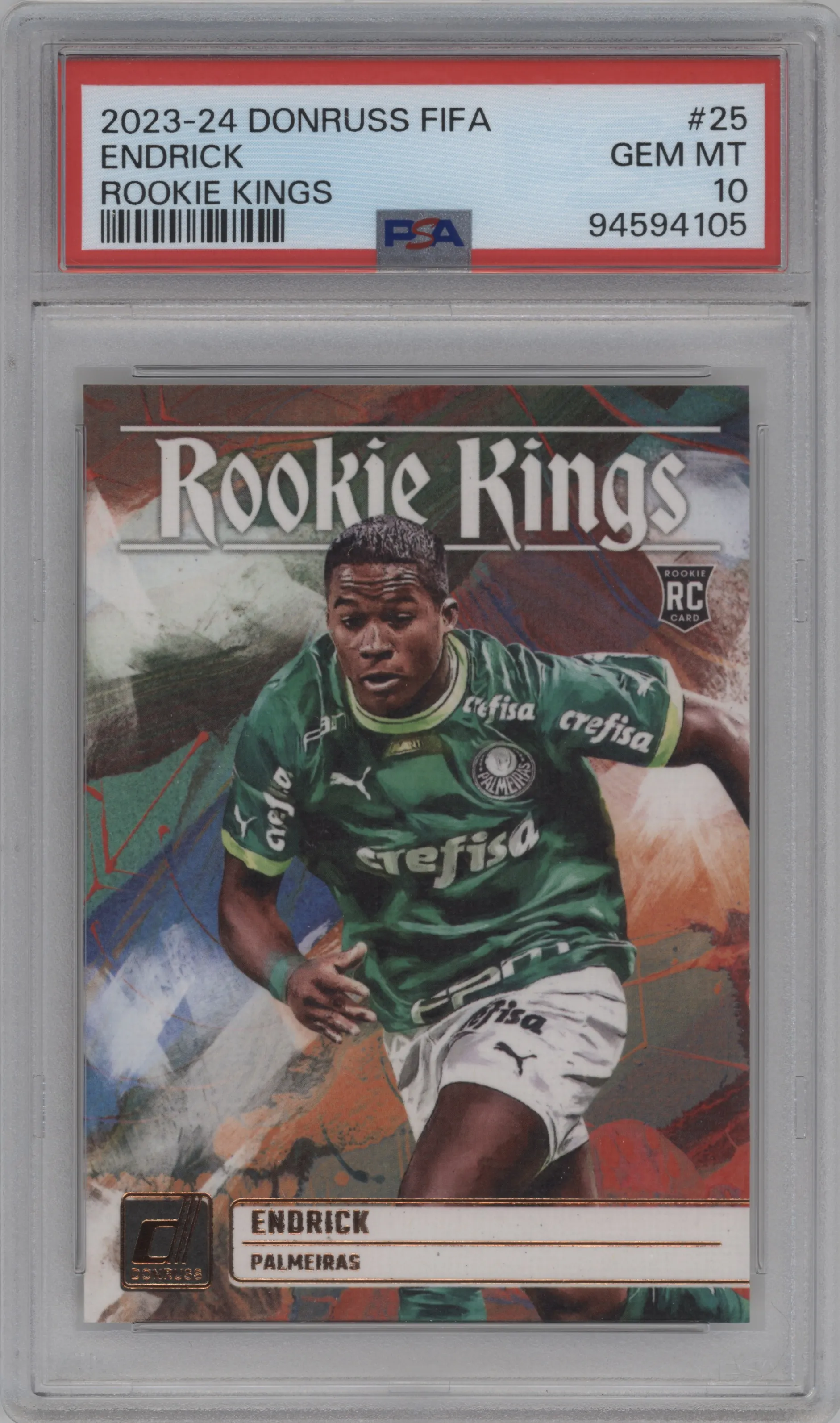 2023 Panini Donruss Rookie Kings Endrick PSA 10
