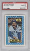 Billy Williams  from the 1974 Kellogg's 3-D Super Stars set graded by PSA and given an overall grade of 10.