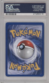 Porygon2 from the 2001 Pokemon Neo Genesis set graded by PSA and given an overall grade of 9.