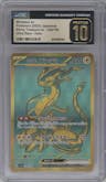 Miraidon ex from the 2023 Pokemon SV JPN set graded by CSG and given an overall grade of 10.