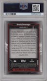 Shota Imanaga from the 2024 Topps Cosmic Chrome set graded by PSA and given an overall grade of 10.