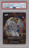 Shota Imanaga from the 2024 Topps Cosmic Chrome set graded by PSA and given an overall grade of 10.