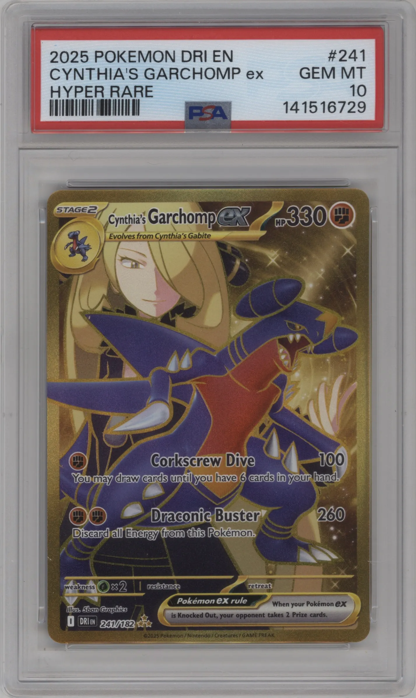 Cynthia's Garchomp ex