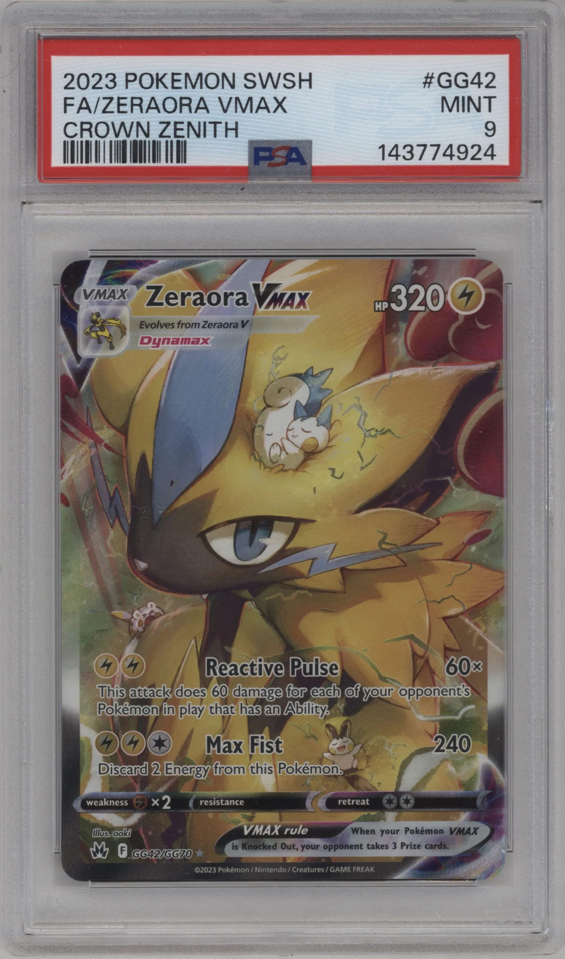Zeraora Vmax