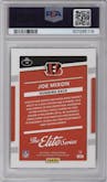 Joe Mixon from the 2017 Panini Donruss set graded by PSA and given an overall grade of 10.