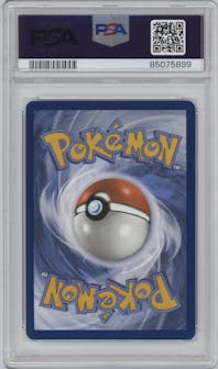 Mewtwo EX from the 2023 Pokemon SV set graded by PSA and given an overall grade of 10.