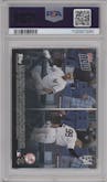 Aaron Judge from the 2017 Topps Now set graded by PSA and given an overall grade of 9.