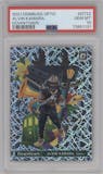 Alvin Kamara from the 2021 Panini Donruss Optic set graded by PSA and given an overall grade of 10.
