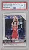 Caitlin Clark from the 2024-25 Panini Instant WNBA set graded by PSA and given an overall grade of 10.