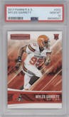 Myles Garrett from the 2017 Panini Rookies & Stars set graded by PSA and given an overall grade of 10.