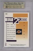 Kobe Bryant from the 2000-01 Upper Deck Victory set graded by Beckett and given an overall grade of 9.5.