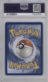 M Gyarados EX from the 2016 Pokemon XY set graded by PSA and given an overall grade of 10.