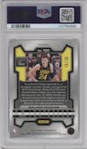 Walker Kessler from the 2023-24 Panini Prizm set featuring a Choice Cherry Blossom parallel graded by PSA and given an overall grade of 9.