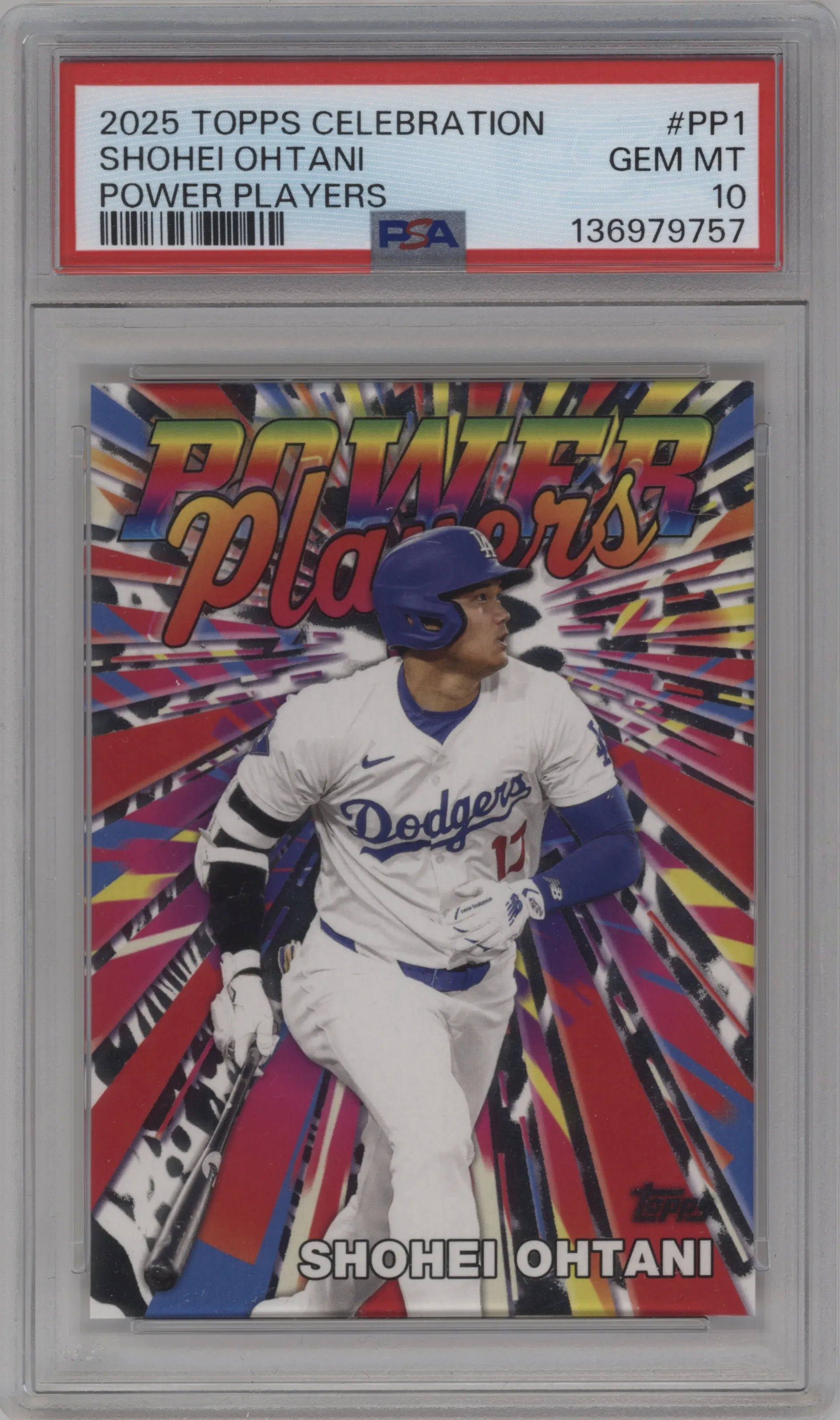 2025 Topps Power Players Shohei Ohtani #PP-1 PSA 10