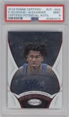 Shai Gilgeous-Alexander from the 2018-19 Panini Certified set graded by PSA and given an overall grade of 9.