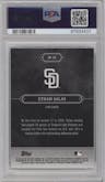 Ethan Salas from the 2023 Bowman's Best set graded by PSA and given an overall grade of 10.