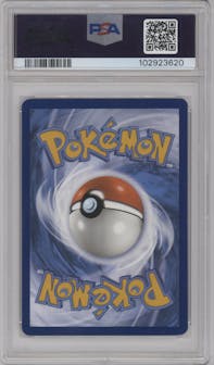 Tyranitar from the 2023 Pokemon SV set graded by PSA and given an overall grade of 10.