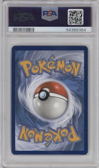 Big Parasol from the 2020 Pokemon SWSH set graded by PSA and given an overall grade of 10.
