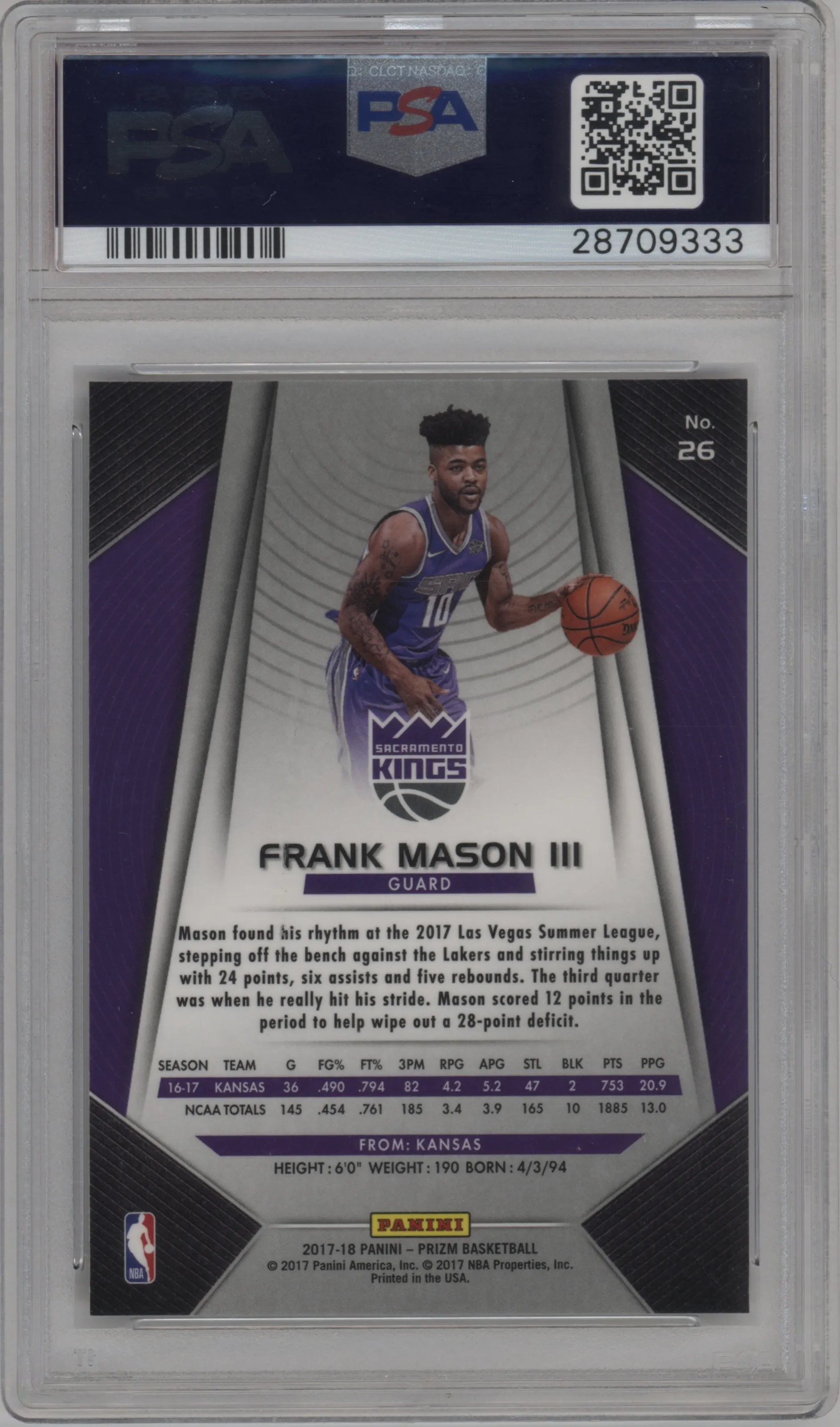 Frank Mason III