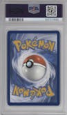 Eevee from the 2025 Pokemon SV set featuring a Prismatic Evolutions Elite Trainer Box parallel graded by PSA and given an overall grade of 9.