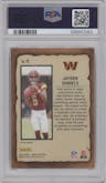 Jayden Daniels from the 2024 Panini Mosaic set featuring a Mosaic parallel graded by PSA and given an overall grade of 10.