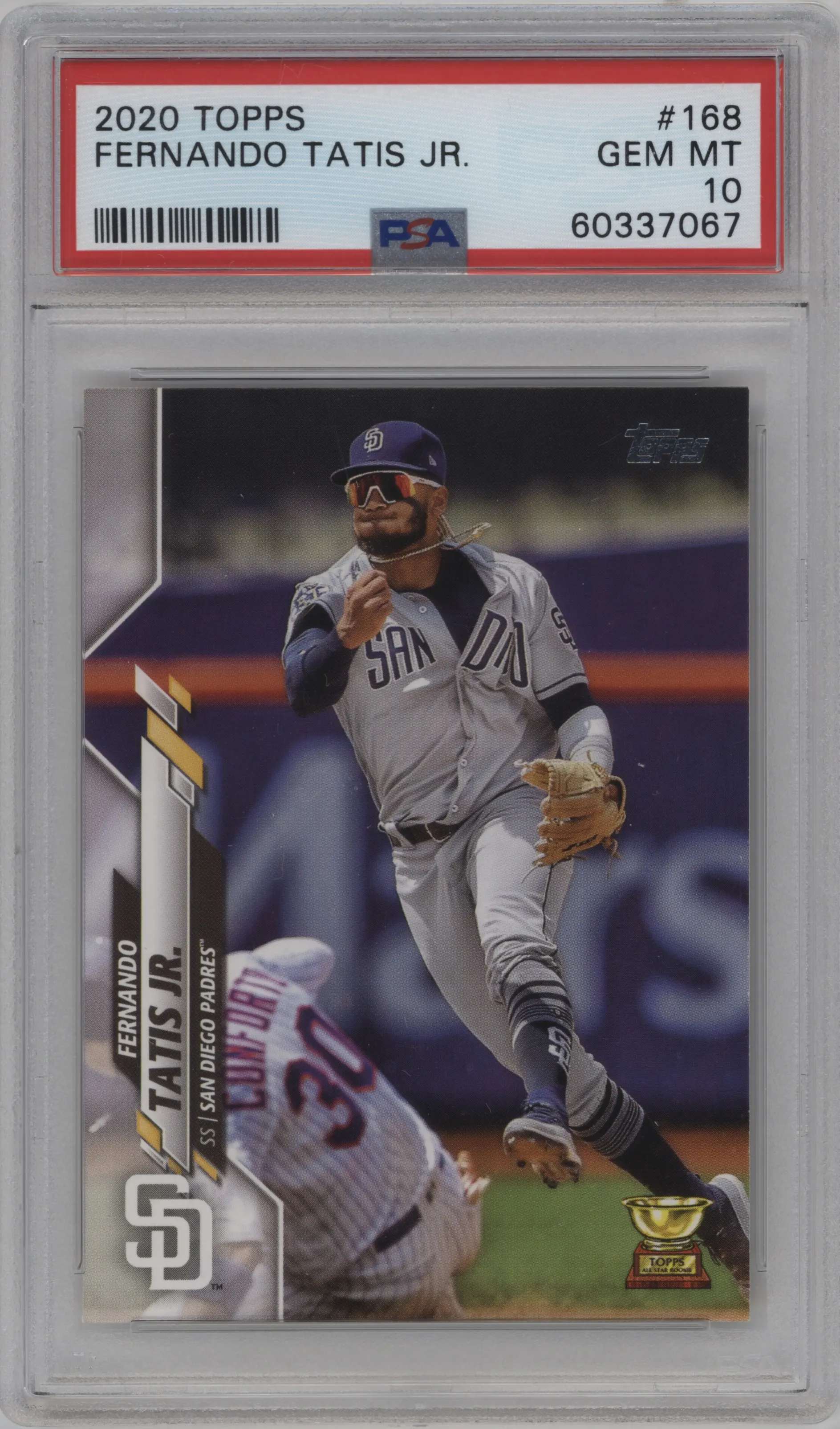 2020 Topps Series 1 Fernando Tatis Jr. PSA 10