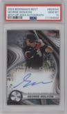 George Wolkow from the 2024 Bowman's Best set graded by PSA and given an overall grade of 10.