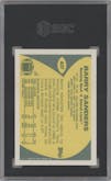 Barry Sanders from the 1989 Topps Traded set graded by SGC and given an overall grade of 9.