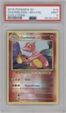 Charmeleon from the 2016 Pokemon XY set graded by PSA and given an overall grade of 9.