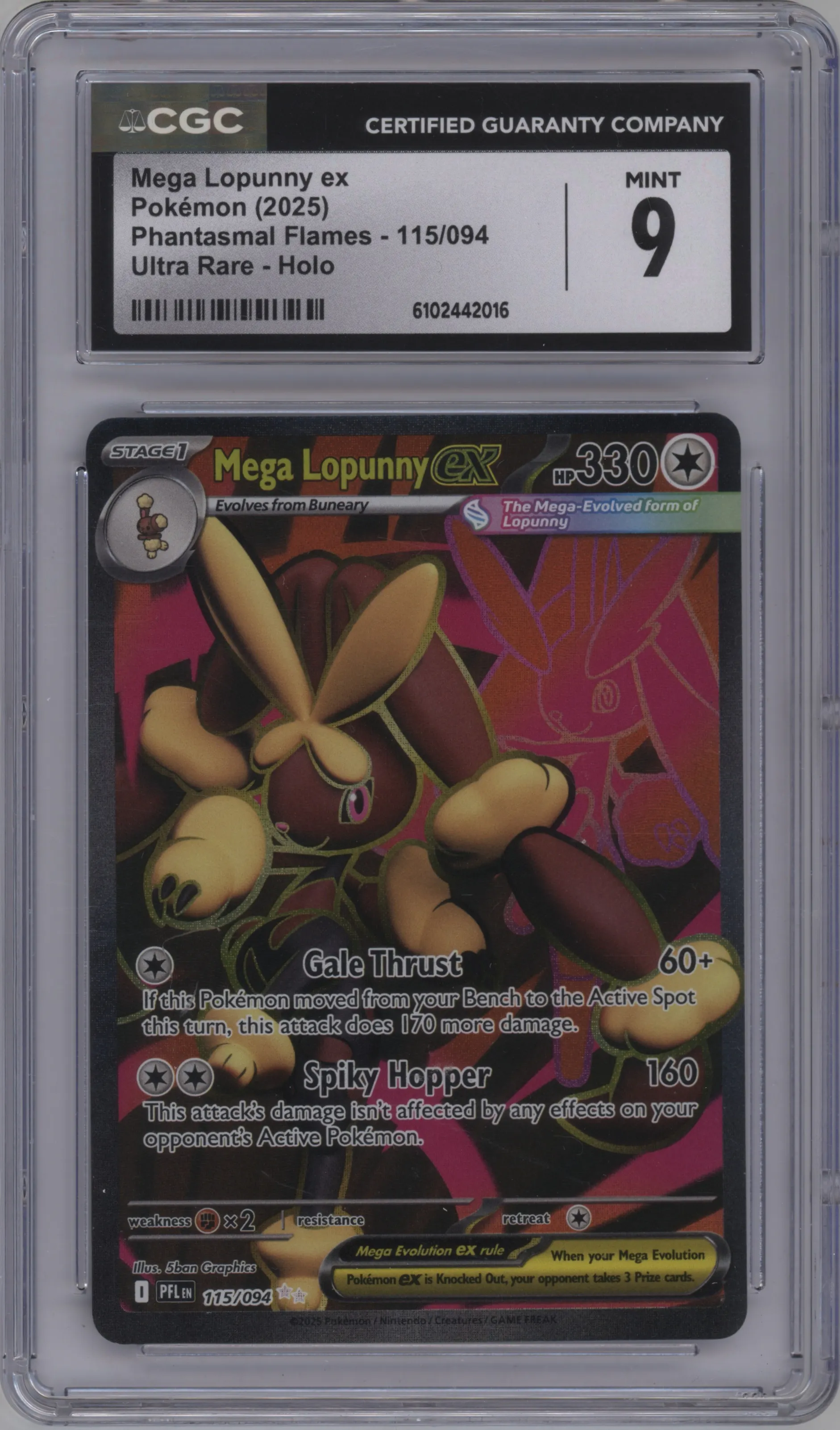 Mega Lopunny ex 