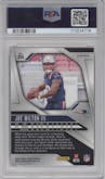 Joe Milton III from the 2024 Panini Prizm set featuring a Disco parallel graded by PSA and given an overall grade of 10.
