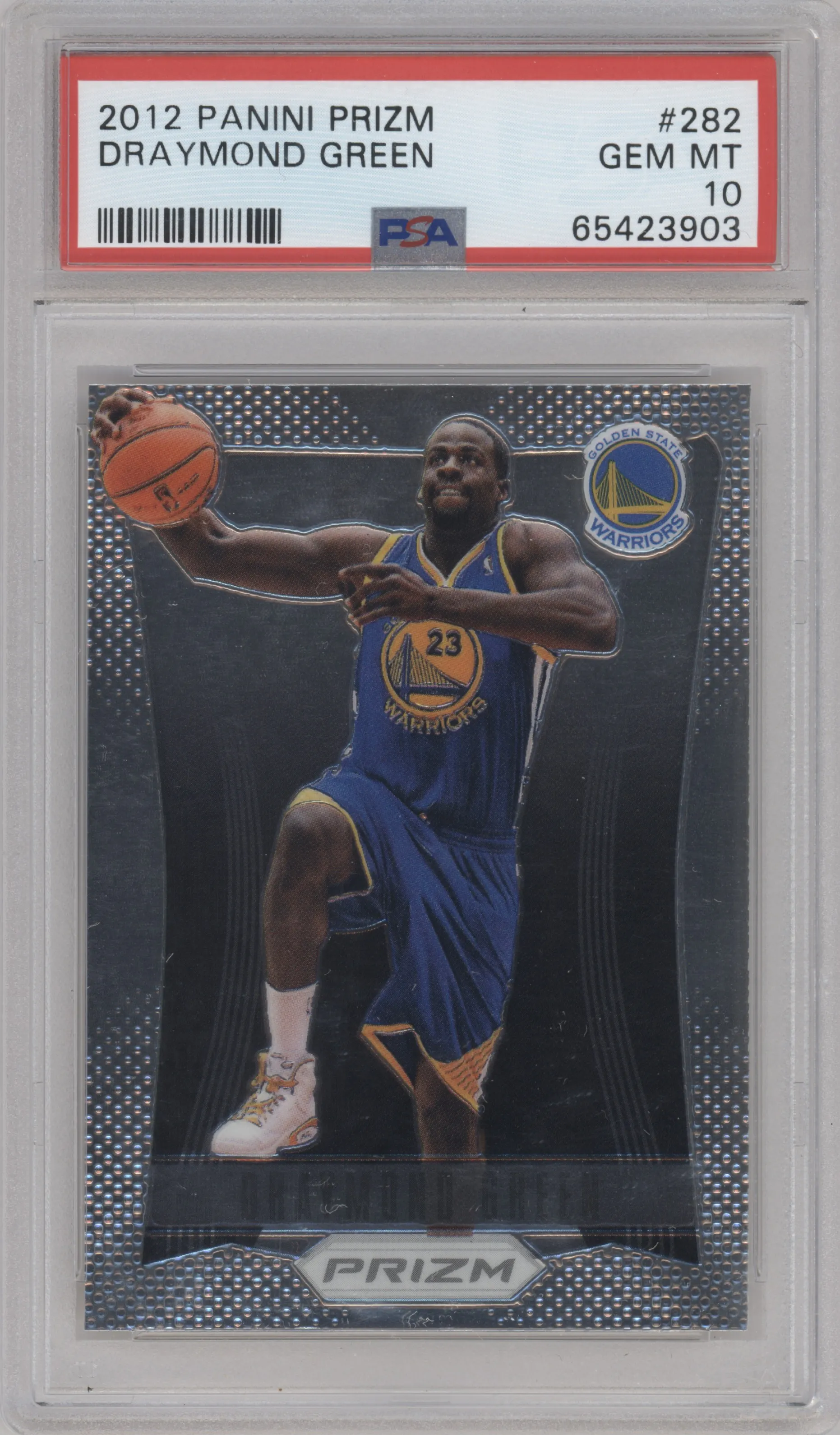 2012 Panini Prizm Draymond Green #282 PSA 10