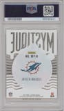 Jaylen Waddle from the 2021 Panini Illusions set graded by PSA and given an overall grade of 10.
