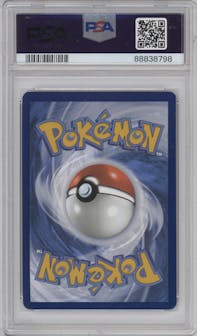 Dendra from the 2023 Pokemon SV set graded by PSA and given an overall grade of 10.