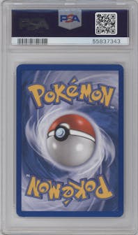 Politoed ex from the 2005 Pokemon EX set graded by PSA and given an overall grade of 10.