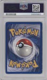 Mewtwo from the 1999 Pokemon set graded by PSA and given an overall grade of 5.