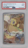 Joltik from the 2023 Pokemon SV set graded by PSA and given an overall grade of 9.