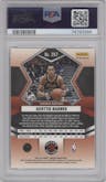 Scottie Barnes from the 2021-22 Panini Mosaic  set featuring a White Sparkle parallel graded by PSA and given an overall grade of 10.
