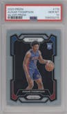 Ausar Thompson from the 2023-24 Panini Prizm set featuring a Silver Prizm  parallel graded by PSA and given an overall grade of 10.