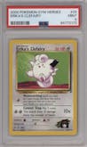 Erika's Clefairy from the 2000 Pokemon GH set graded by PSA and given an overall grade of 9.