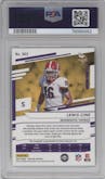 Lewis Cine from the 2022 Panini Prestige set featuring a Pink parallel graded by PSA and given an overall grade of 10.