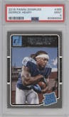 Derrick Henry from the 2016 Panini Donruss  set graded by PSA and given an overall grade of 9.