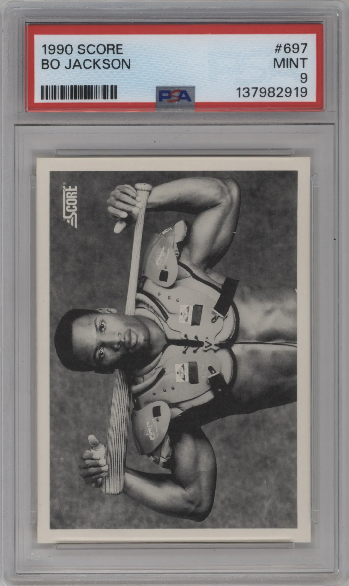 1990 Score Bo Jackson #697 PSA 9