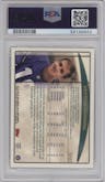Peyton Manning from the 1998 Topps set graded by PSA and given an overall grade of 9.