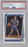 Cade Cunningham from the 2021-22 Panini Donruss set graded by PSA and given an overall grade of 10.