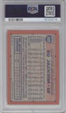 Bo Jackson from the 1991 Topps set featuring a Desert Shield parallel graded by PSA and given an overall grade of 9.