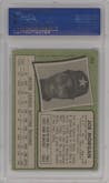 Joe Morgan from the 1971 Topps set graded by PSA and given an overall grade of 7.