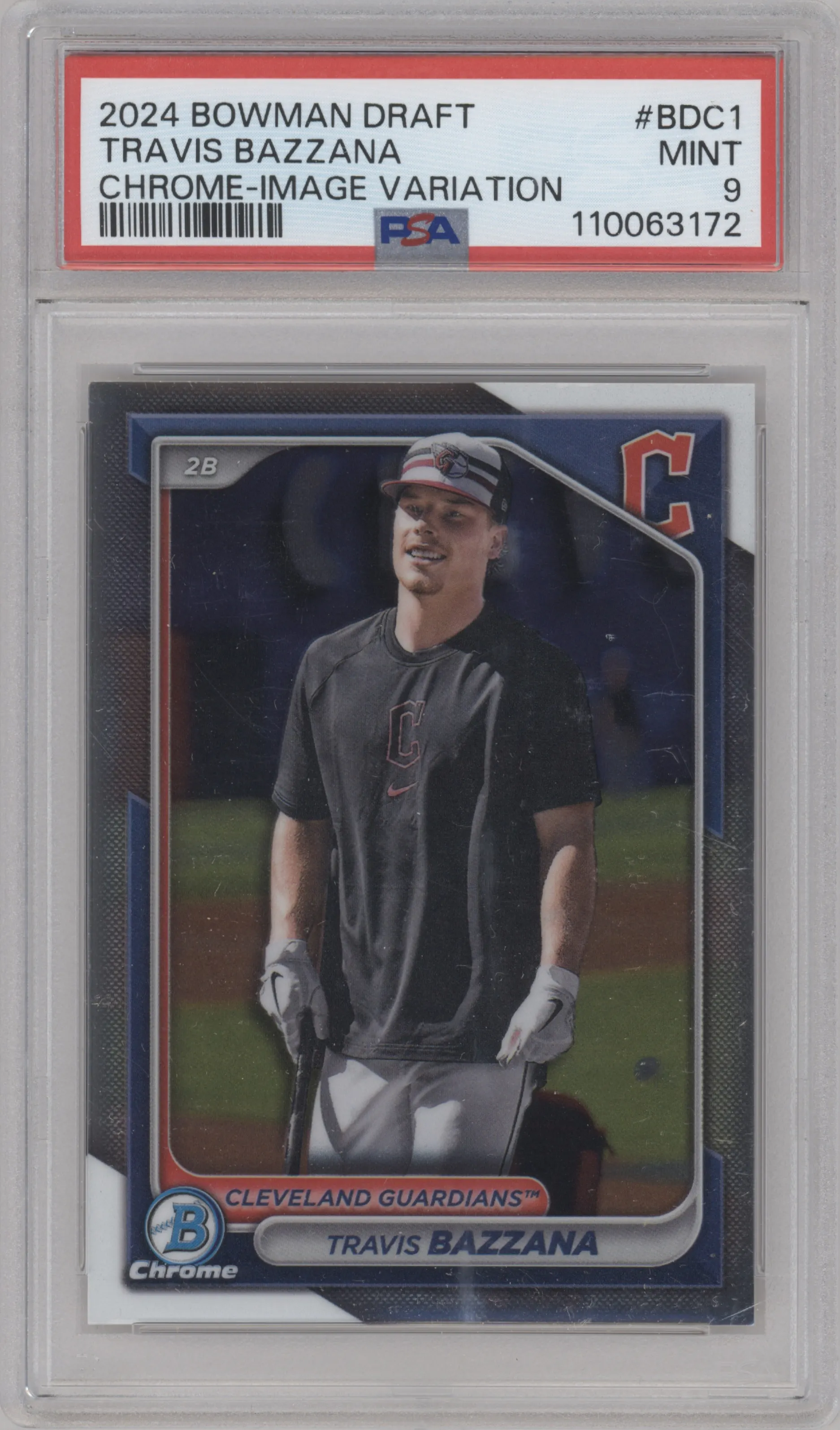 2024 Bowman Draft Image Variation Travis Bazzana #BDC-1 PSA 9