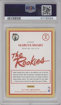 Marcus Smart from the 2014-15 Panini Donruss  set graded by PSA and given an overall grade of 10.