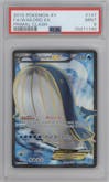 Wailord EX from the 2015 Pokemon XY set graded by PSA and given an overall grade of 9.